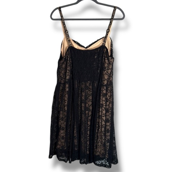 Vintage Tripp NYC Skeleton Lace Mini Dress- Missing Ribbon Size Large Punk - Picture 8 of 8